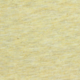 Yellow Marl Rib Knit, Poly-Cotton