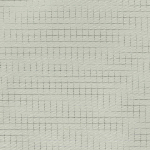 Light Grey Grid Twill, Polyester