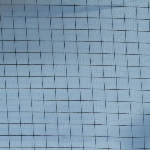 Black Grid Woven, Polyester, 63 gsm