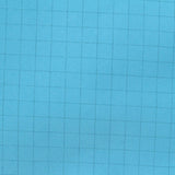 Light Blue Grid Woven, Polyester