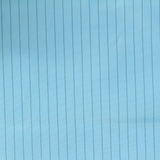 Black Vertical-Stripe Woven, Polyester
