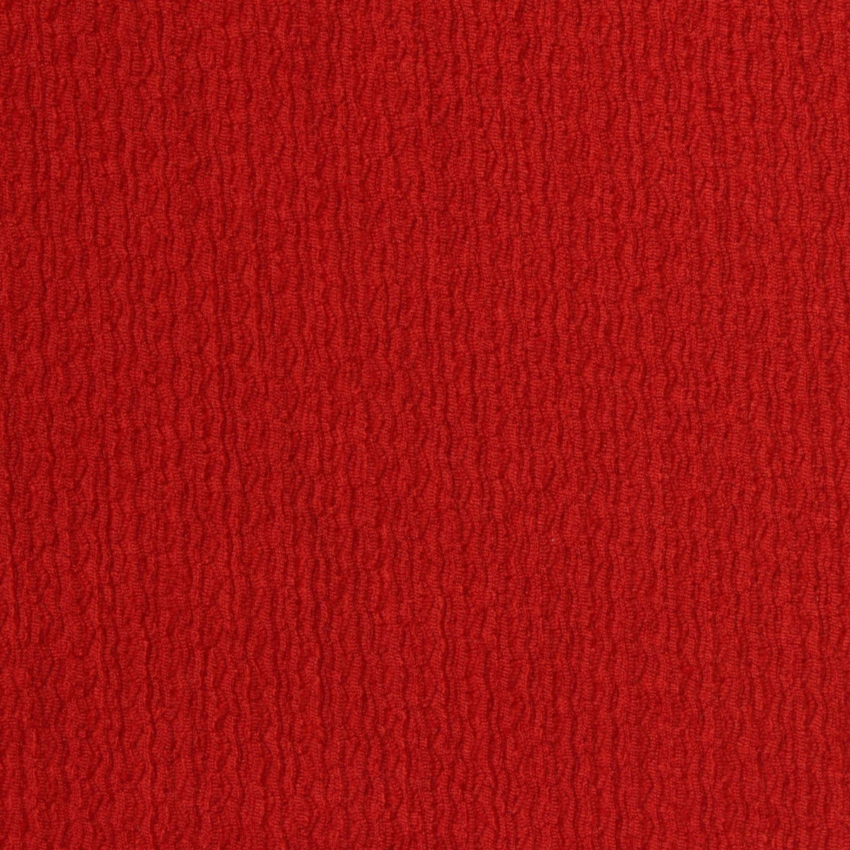 Polyester Stretch Crepe Fabric, 160 gsm, 140 cm — Red