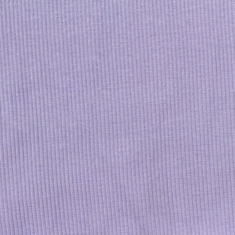 Cotton Stretch Knit Fabric, 380 gsm, 122 cm — Purple