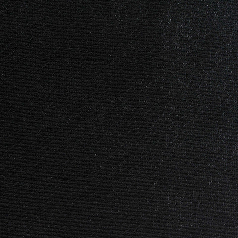 Jacquard Knit Fabric, 225 gsm, 140 cm — Black