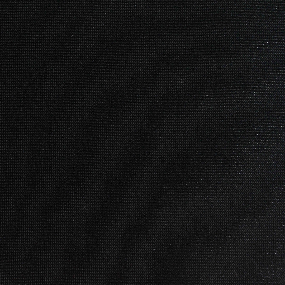 Acetate Stretch Rib Knit Fabric, 250 gsm, 142 cm — Black