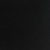 Acetate Stretch Rib Knit Fabric, 250 gsm, 142 cm — Black