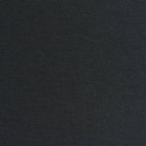 Brushed Modal Polyester Stretch French Terry Fabric, 270 gsm, 157 cm — Black