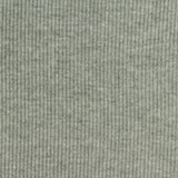 Grey Marl Rib Knit, Cotton-Poly