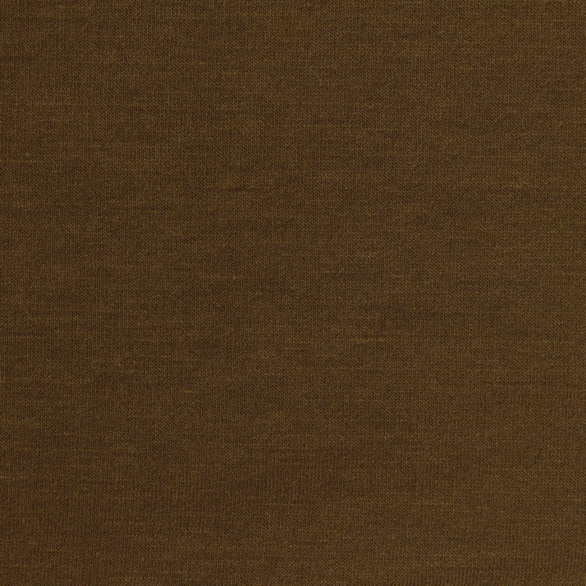 Brushed Polyester Modal Stretch French Terry Fabric, 246 gsm, 163 cm — Brown