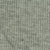 Heathered Grey Marl Rib Knit, Polyester — texture
