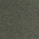 Dark Grey Marl Rib Knit, Poly-Cotton
