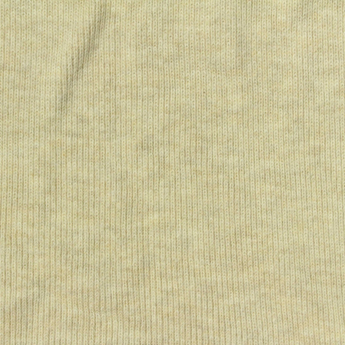 Cotton Polyester Rib Knit Fabric, 326 gsm, 125 cm — Beige
