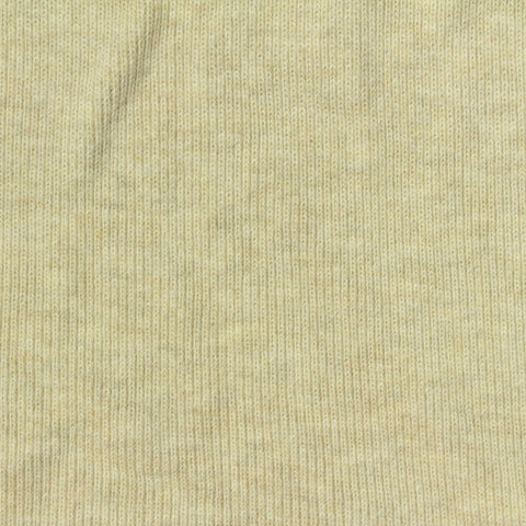 Cotton Polyester Rib Knit Fabric, 326 gsm, 125 cm — Beige