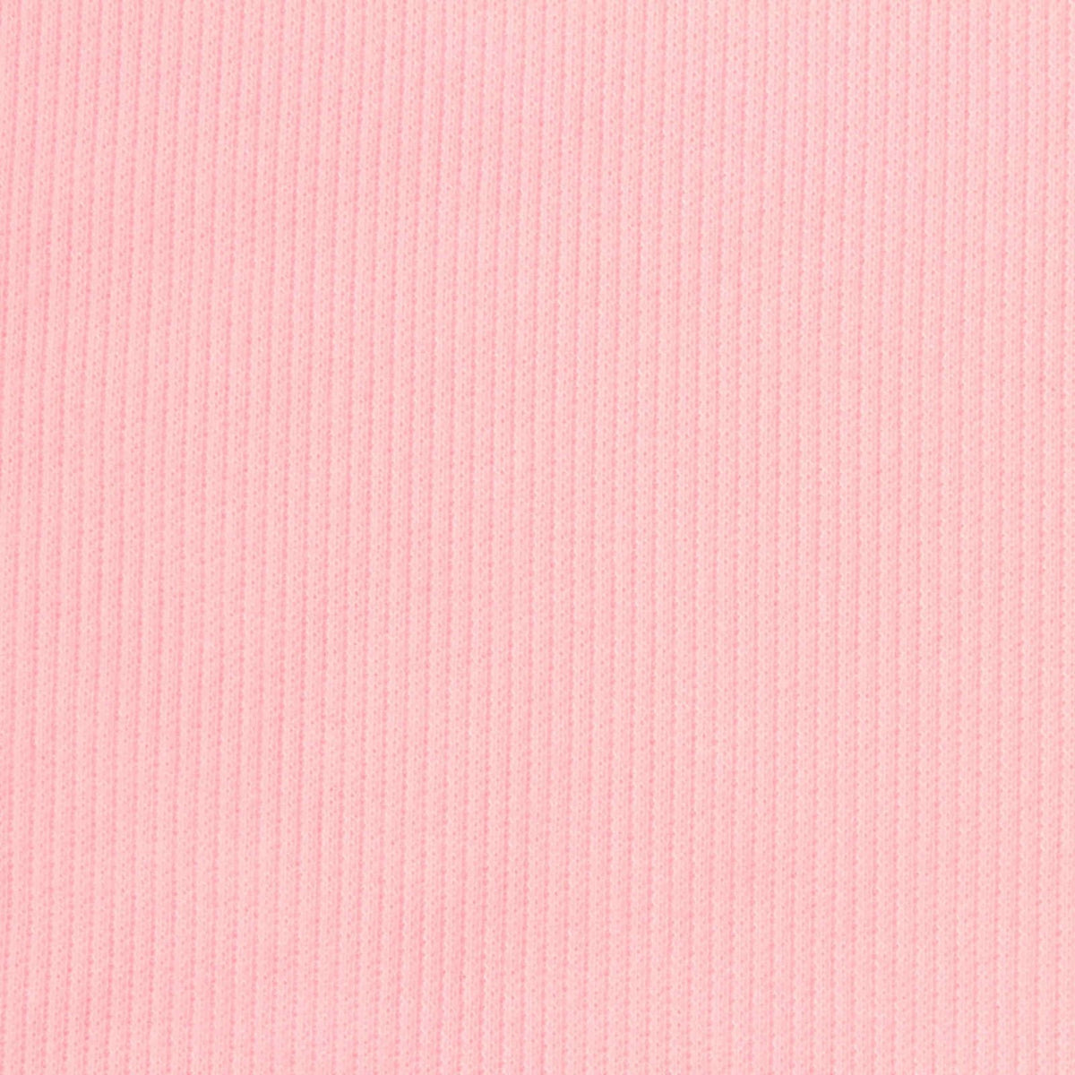 Polyester Stretch Rib Knit Fabric, 297 gsm, 127 cm — Pink