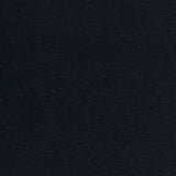 Polyester Cotton Blend Stretch Rib Knit Fabric, 400 gsm, 193 cm — Black