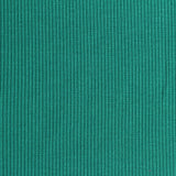 Polyester Stretch Rib Knit Fabric, 270 gsm, 124 cm — Green