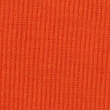 Viscose Stretch Rib Knit Fabric, 270 gsm, 120 cm — Orange — texture