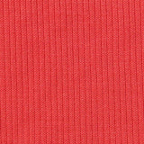 Viscose Stretch Rib Knit Fabric, 300 gsm, 120 cm — Red — texture