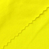 Polyester Stretch Milk Silk Knit Fabric, 180 gsm, 160 cm — Yellow — texture