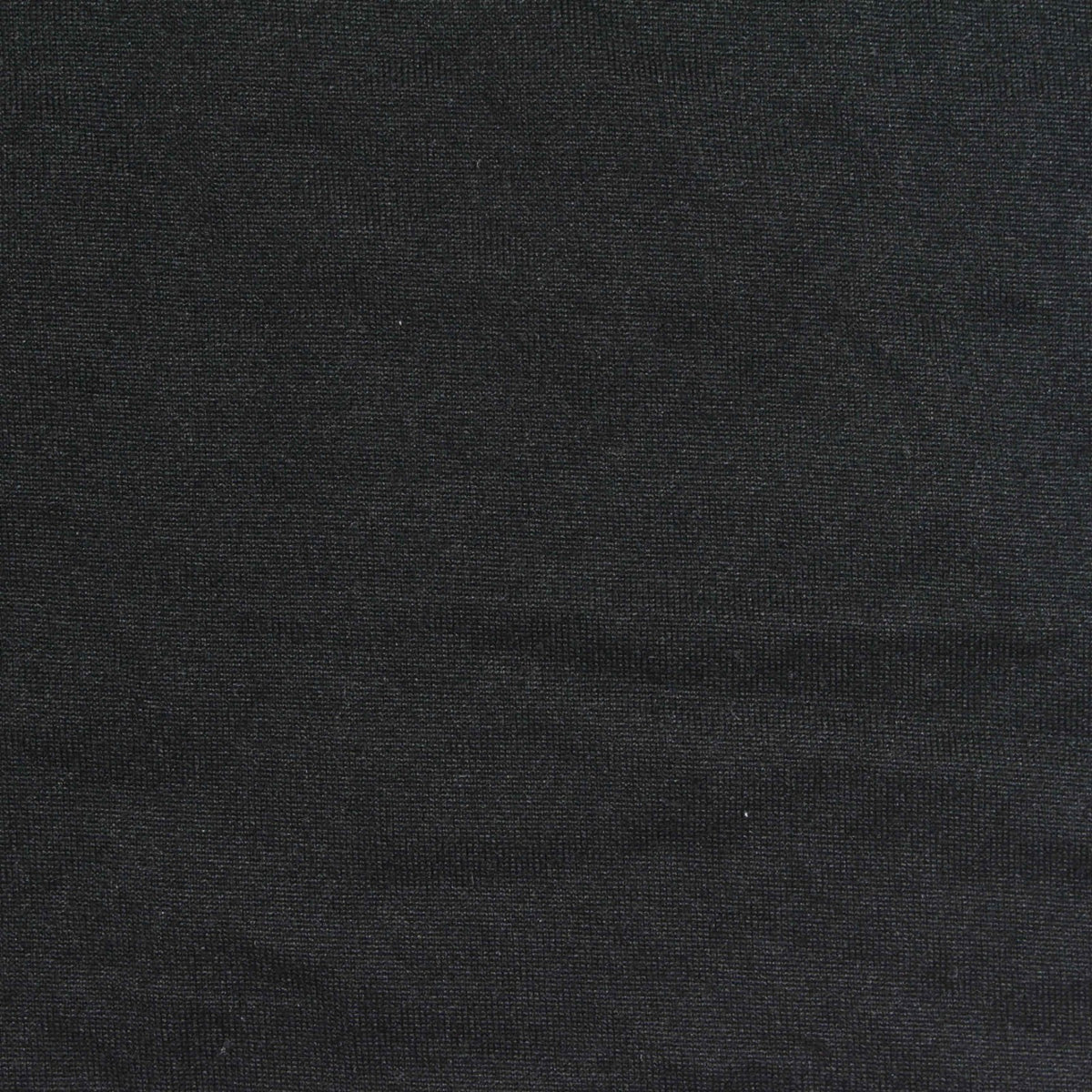 Polyester Stretch Milk Silk Knit Fabric, 180 gsm, 160 cm — Black