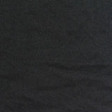 Polyester Stretch Milk Silk Knit Fabric, 180 gsm, 160 cm — Black