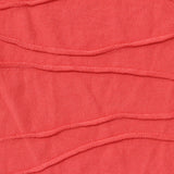 Jacquard Polyester Viscose Jersey Knit Fabric, 175 gsm, 180 cm — Red