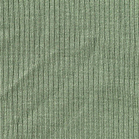Viscose Stretch Rib Knit Fabric, 240 gsm, 120 cm — Green, ref EF-261000