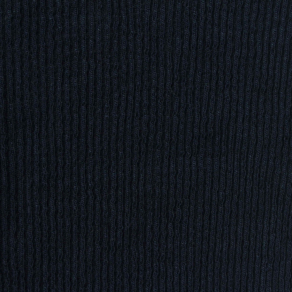 Polyester Viscose Rib Knit Fabric, 290 gsm, 140 cm — Navy