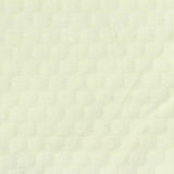 Cream Tone-on-Tone Square Jacquard, Poly-Cotton