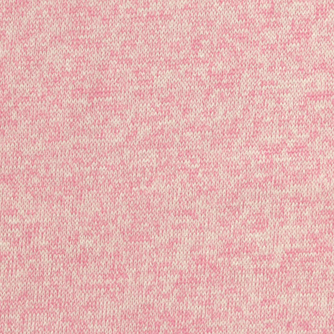 Pink Marl Chunky Knit, Viscose-Poly, 190 gsm