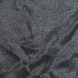 100% Polyester Jersey Knit Fabric, 120 gsm, 155 cm — Black — texture