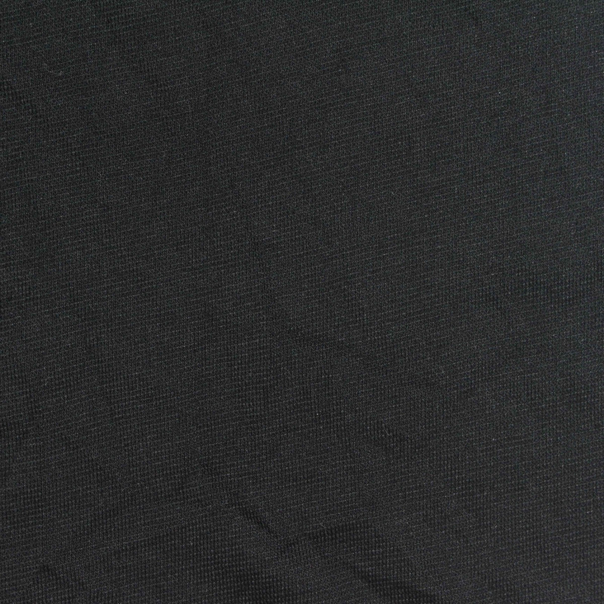 Jersey Knit Fabric, 125 gsm, 180 cm — Black