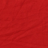 Viscose Stretch Rib Knit Fabric, 230 gsm, 120 cm — Red