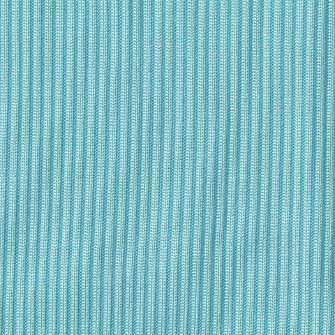 Polyester Stretch Rib Knit Fabric, 250 gsm, 120 cm — Blue