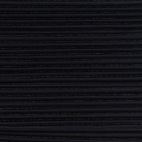 Polyester Stretch Crepe Fabric, 190 gsm, 160 cm — Black, ref EF-261032