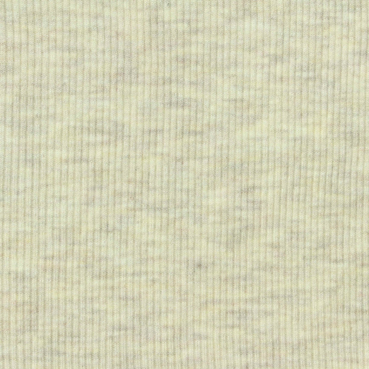 Light Beige Marl Rib Knit, Viscose, 220 gsm