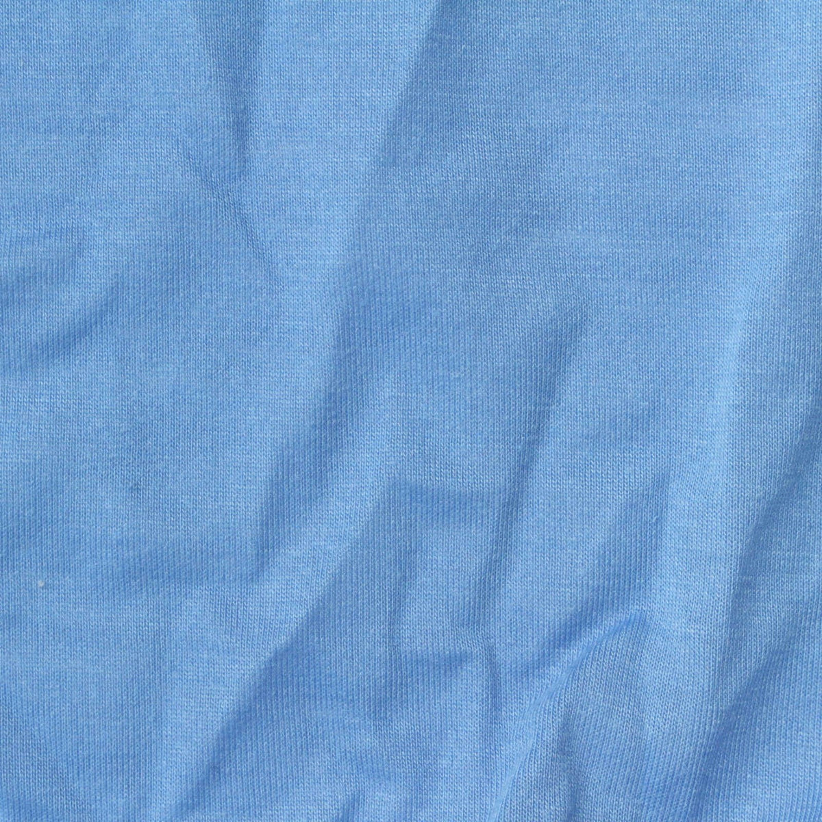 Cotton Polyester Jersey Knit Fabric, 150 gsm, 175 cm — Blue, ref EF-261049