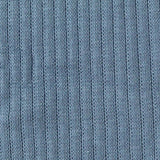 Rib Knit Fabric, 245 gsm, 120 cm — Blue — texture