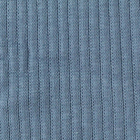 Rib Knit Fabric, 245 gsm, 120 cm — Blue