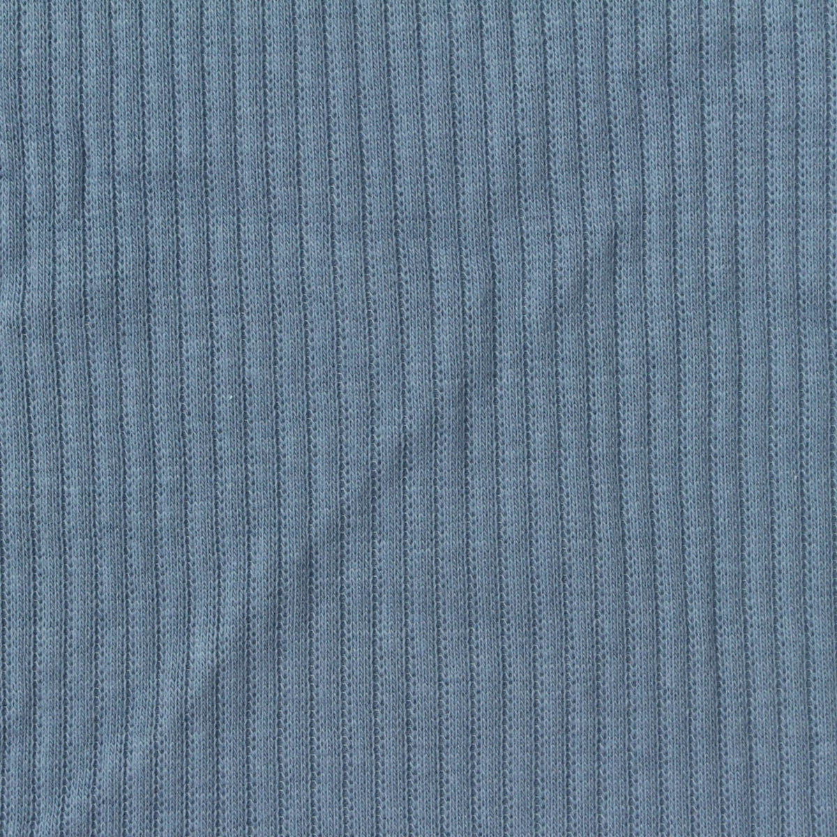 Rib Knit Fabric, 245 gsm, 120 cm — Blue