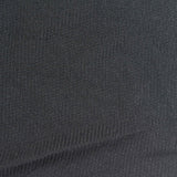 Brushed Polyester Stretch Rib Knit Fabric, 200 gsm, 165 cm — Grey
