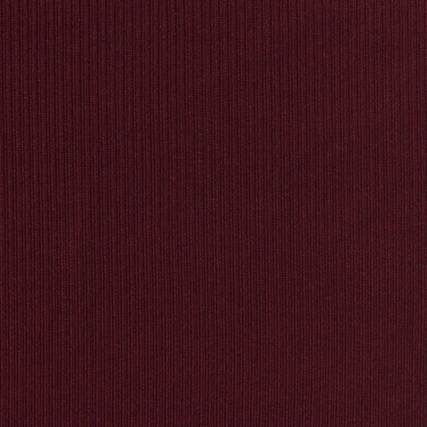 Polyester Stretch Rib Knit Fabric, 220 gsm, 165 cm — Red