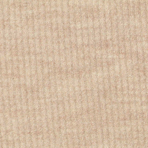 Viscose Polyester Blend Stretch Knit Fabric, 280 gsm, 185 cm — Beige, ref EF-261090