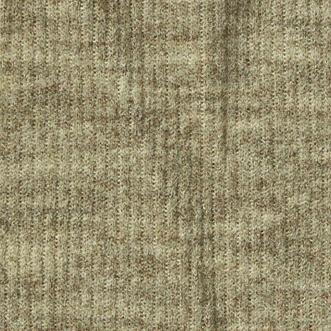Light Brown Heathered-Marl Knit, Viscose-Poly