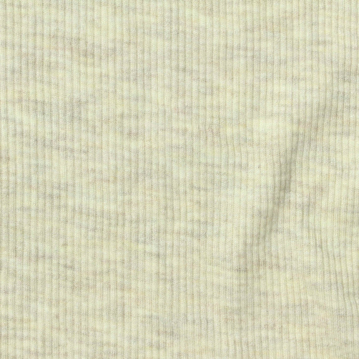 Light Beige Marl Rib Knit, Viscose