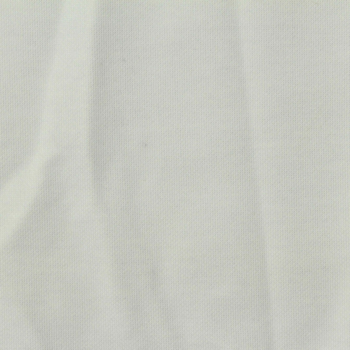 Polyester Viscose Interlock Knit Fabric, 195 gsm, 175 cm — White