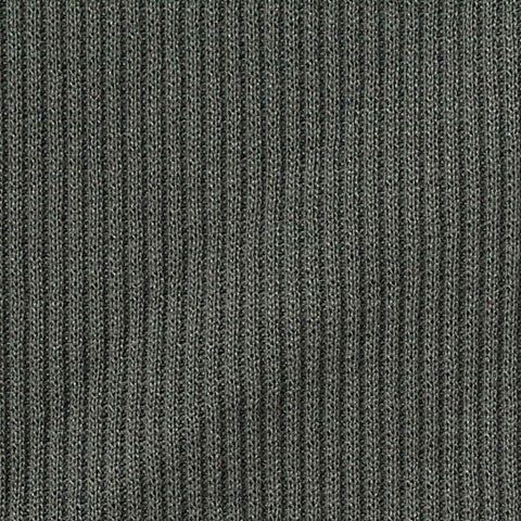 Polyester Stretch Rib Knit Fabric, 300 gsm, 127 cm — Green