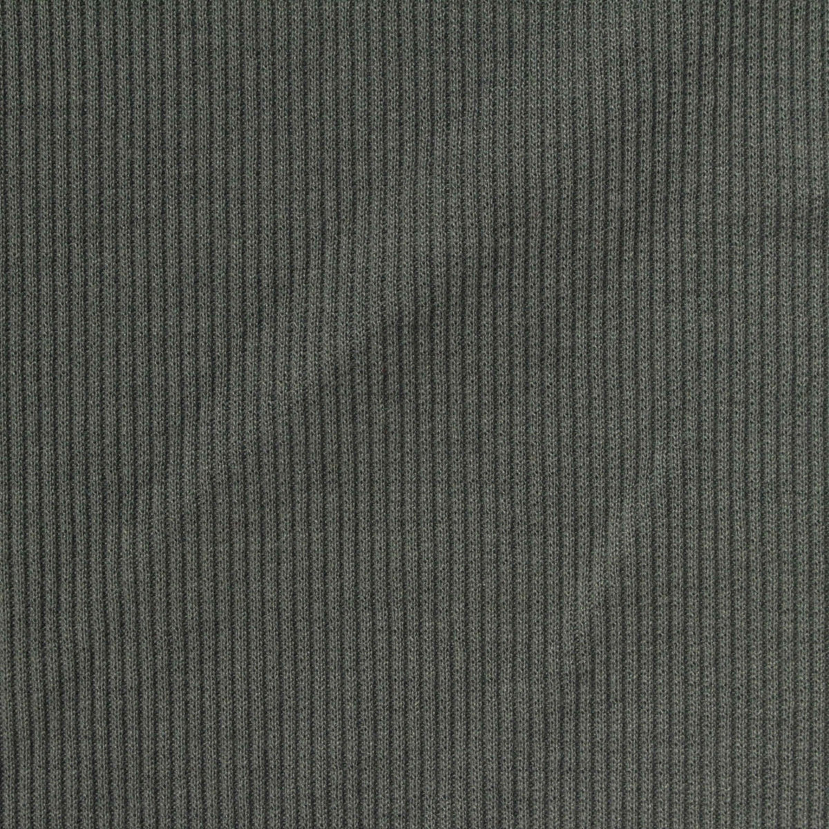 Dark Grey Rib Knit, Polyester