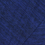 Blue Marl Rib Knit, Cotton-Poly
