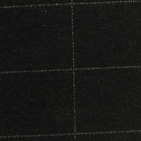 Light Grey Check Interlock Knit, Polyester, 260 gsm